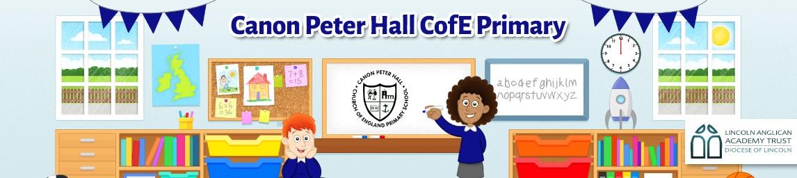 The Canon Peter Hall CofE Primary School banner