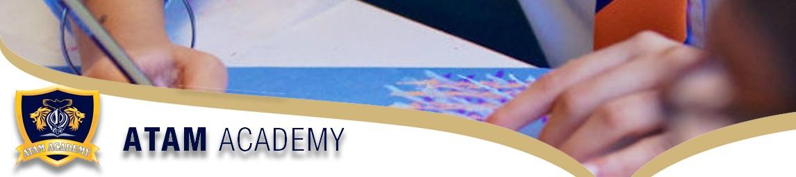 The Atam Academy banner