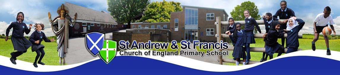 St. Andrew & St. Francis CE Primary School banner