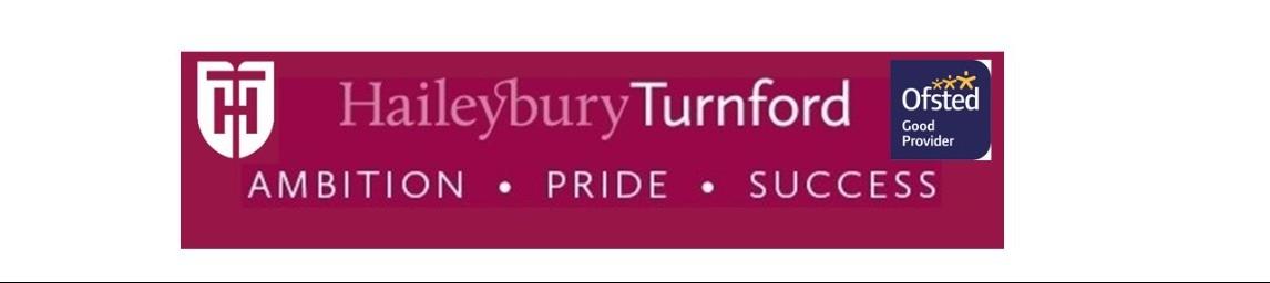 Haileybury Turnford banner