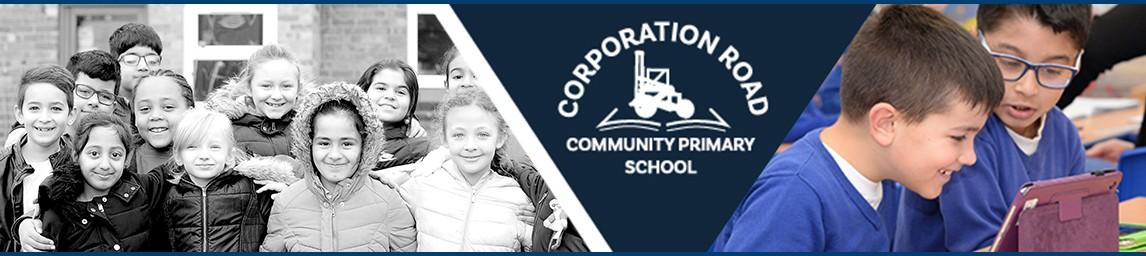 Corporation Road Community Primary School banner