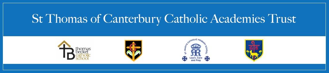 St Thomas of Canterbury Catholic Academies Trust banner