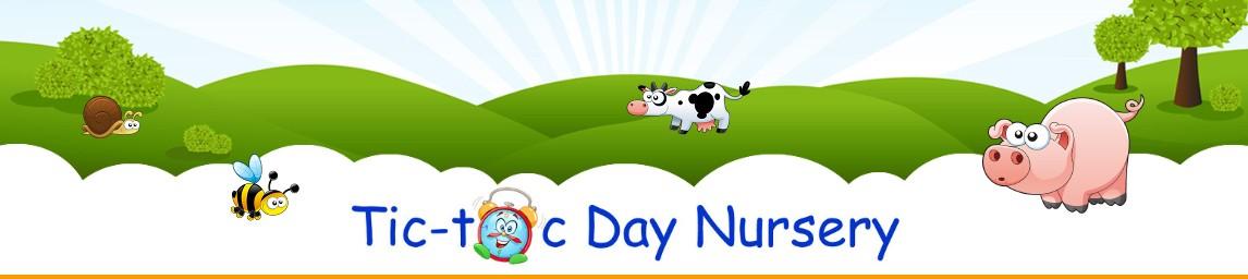 Tic-toc Day Nursery banner