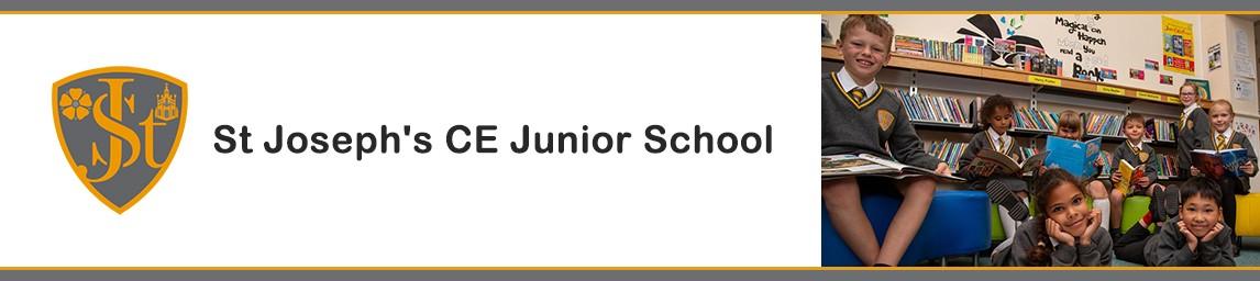 St Joseph's CofE Junior School banner