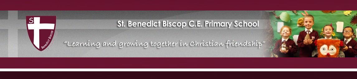 St Benedict Biscop CofE Primary School banner
