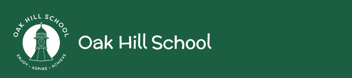 Oak Hill School banner