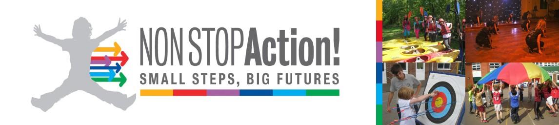 Non Stop Action banner