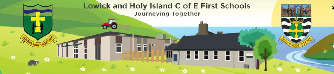 Lowick and Holy Island C of E First Schools banner