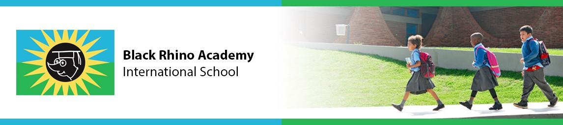Black Rhino Academy International School banner