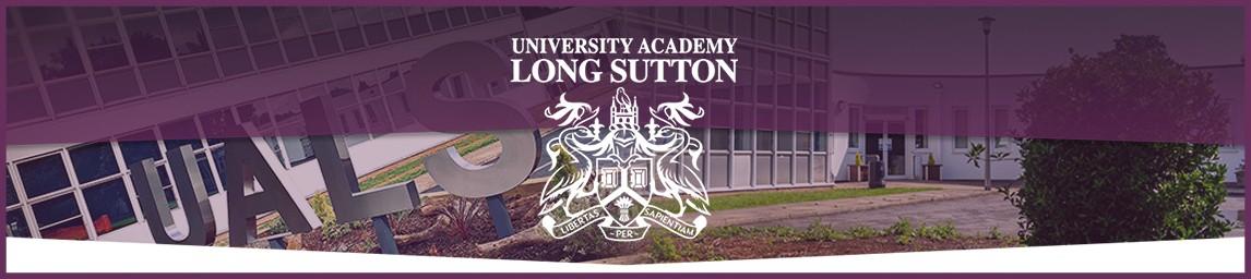 University Academy Long Sutton banner