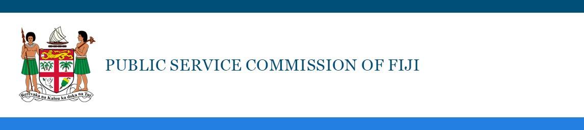Fiji Public Service Commission banner