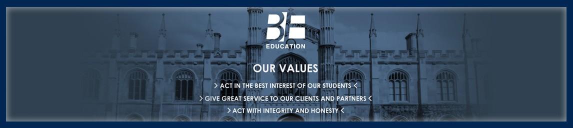BE Education banner