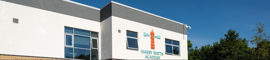 Harry Watts Academy banner