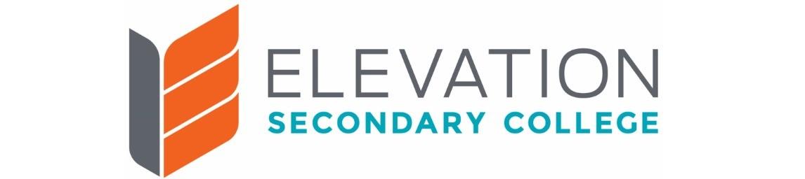 Elevation Secondary College banner