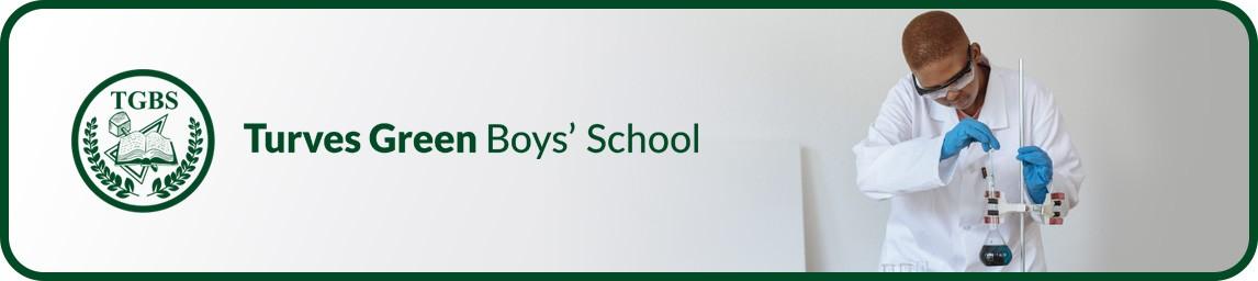 Turves Green Boys' School banner