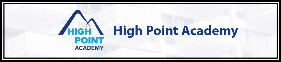 High Point Academy banner