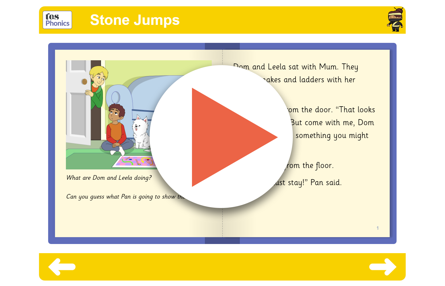  Book 9 Stone Jumps  (interactive)