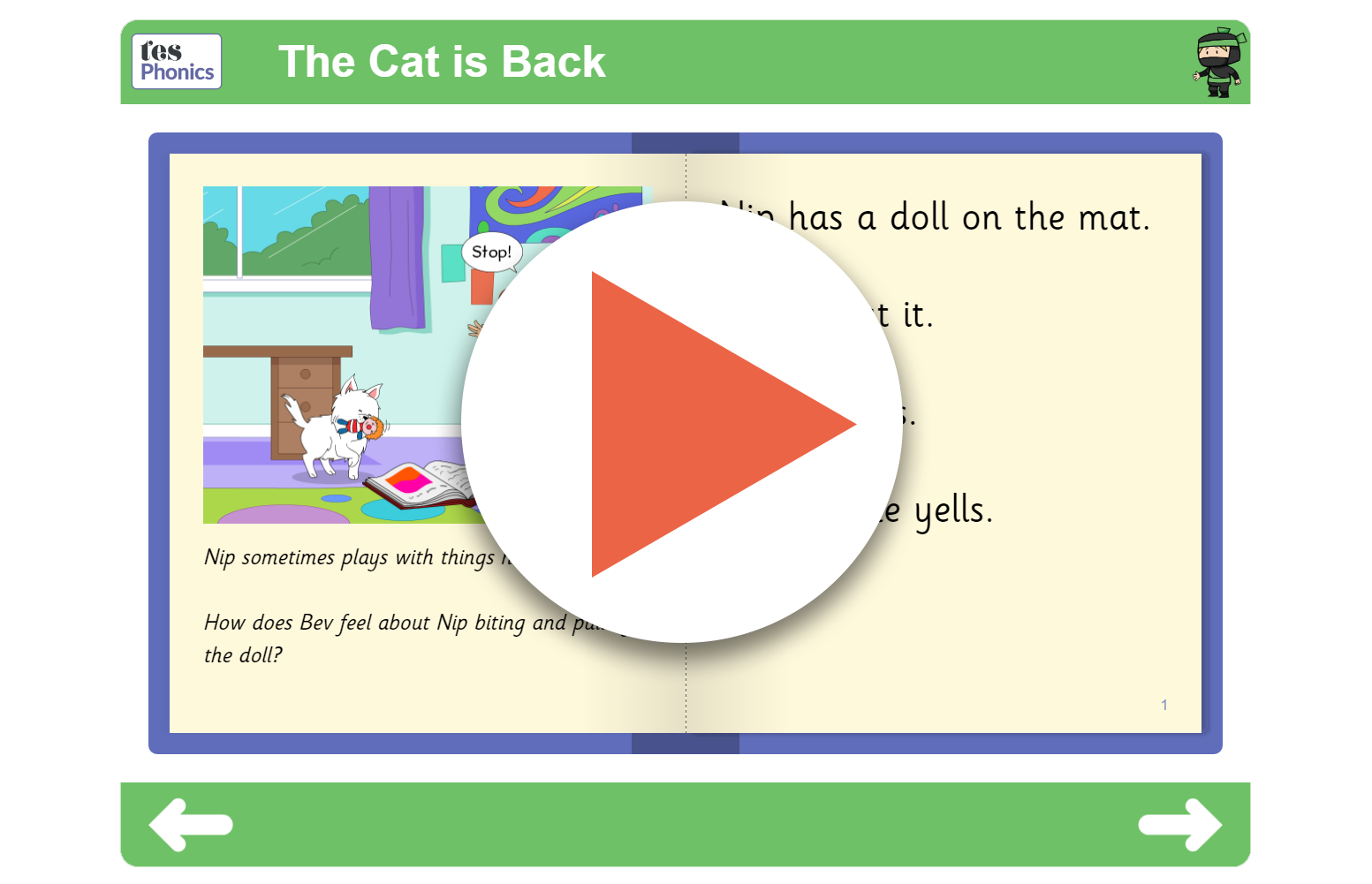  Book 3 - The Cat is Back (interactive)