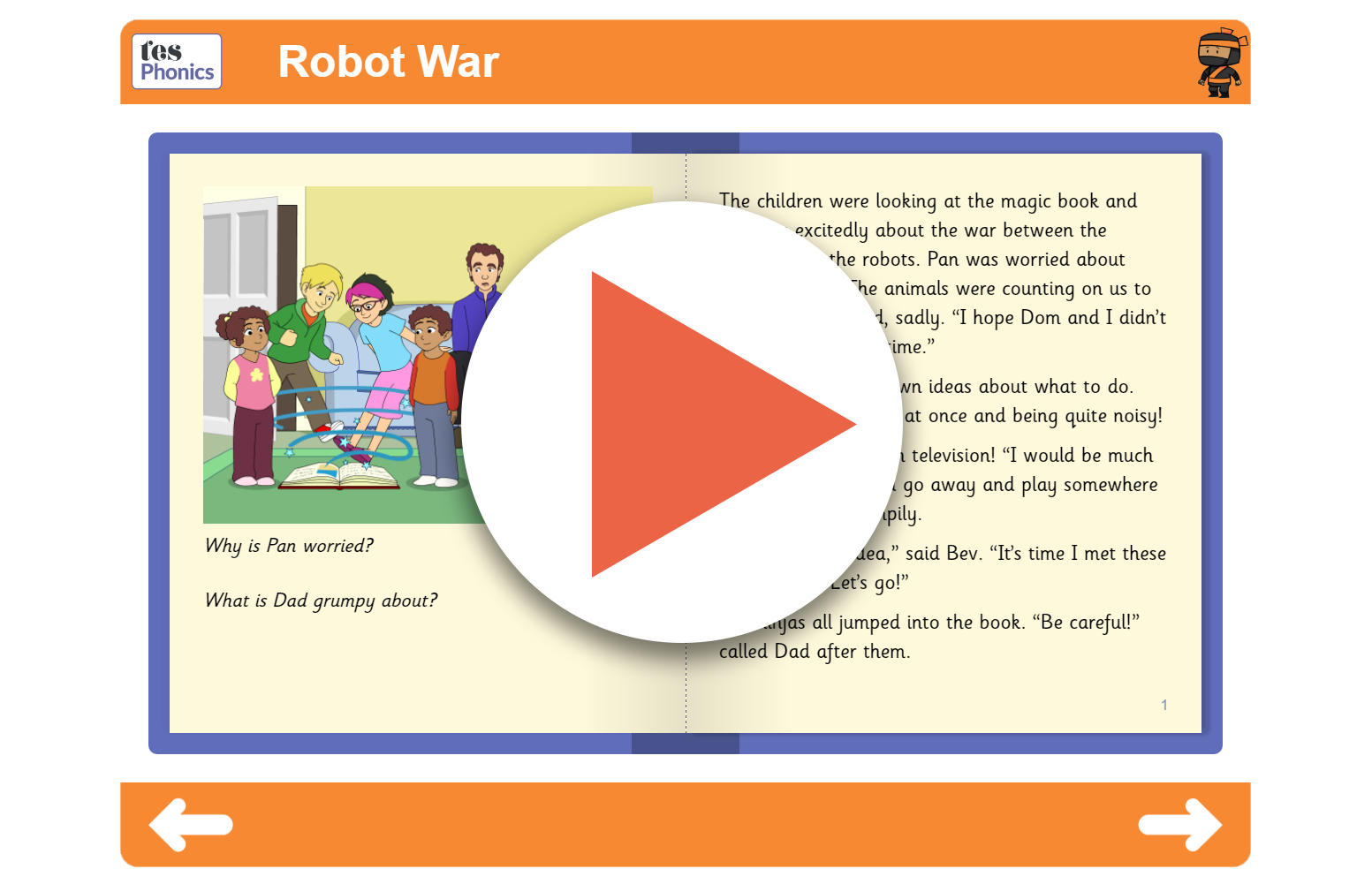  Book 16 Robot War (interactive)