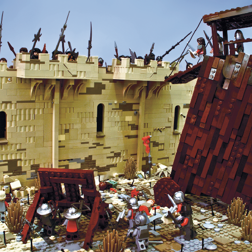lego medieval city